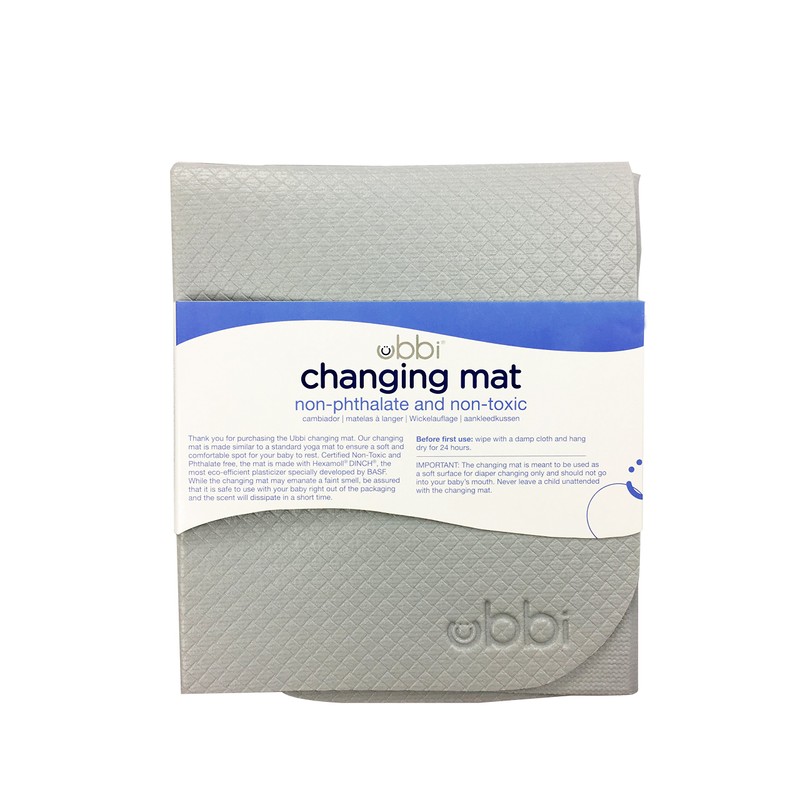 Ubbi On-the-Go Diaper Changing Baby Mat, Soft and Comfortable Diaper