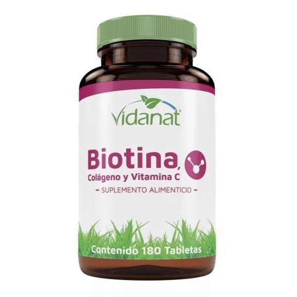Vidanat Biotina Colágeno Y Vitamina C Uñas Sanas