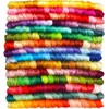 14 Skeins Rainbow Color Embroidery Floss- Cross Stitch Threads -