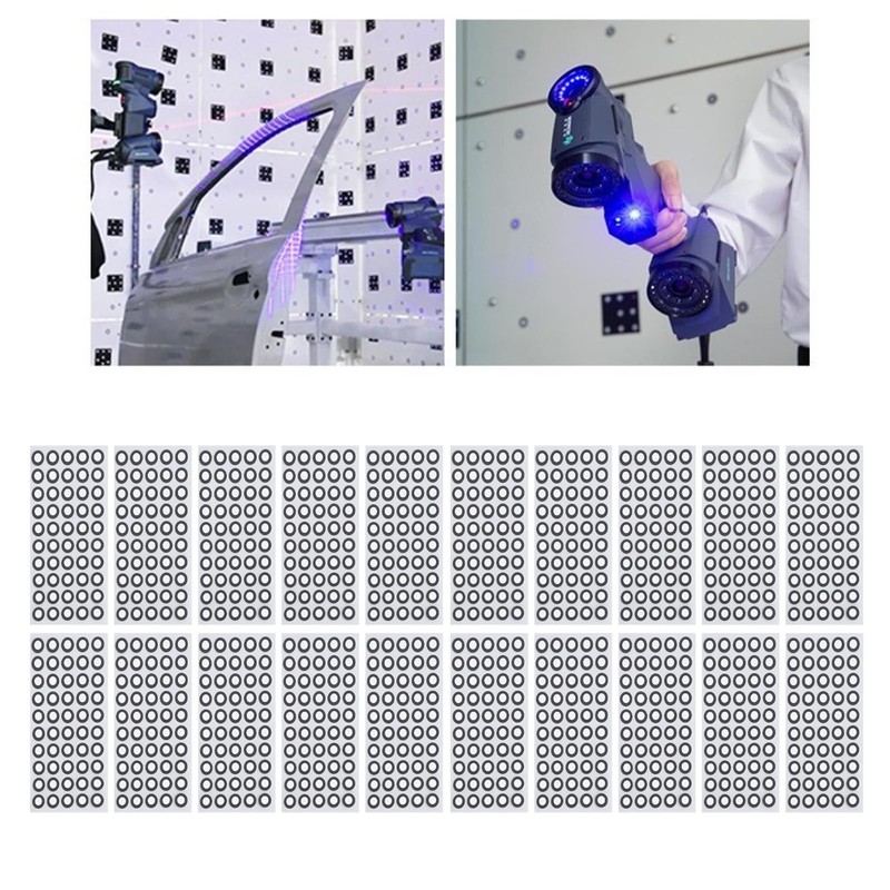 Pack of 1000 6.0 mm 3D Scan Markers, High Reflection,