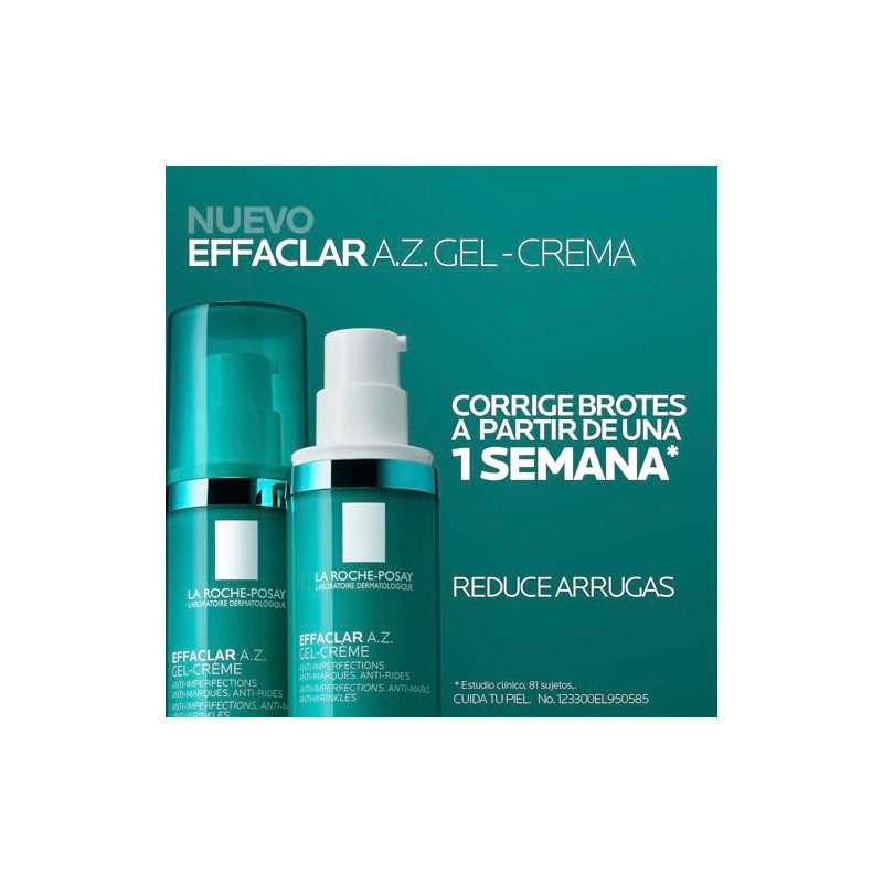 La Roche-Posay Effaclar A.Z Gel-Crema Antiimperfecciones