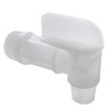 Toolazy 2-Pack of Spigot for 6 Gallon Container,3/4" White Plastic