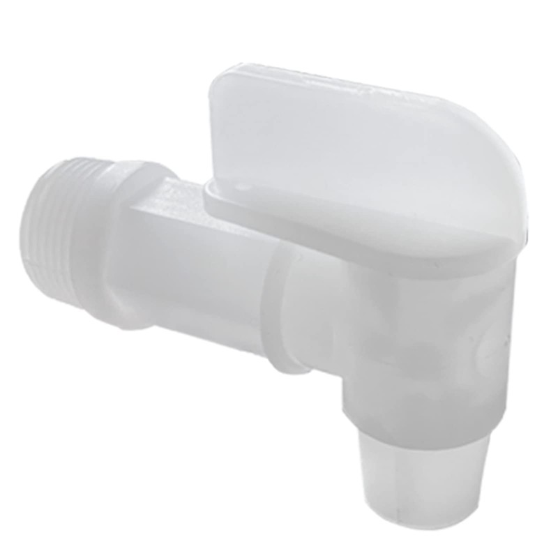 Toolazy 2-Pack of Spigot for 6 Gallon Container,3/4" White Plastic