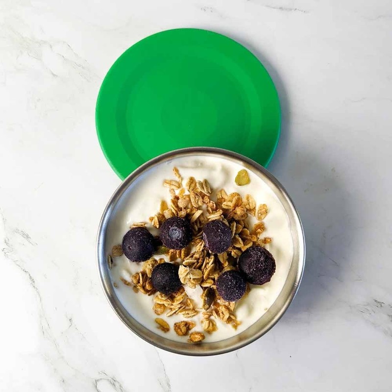 EcoCocoon Stainless Steel Leak-Proof Snack Pots - Set of 2,