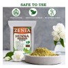 Zenia Henna Polvo Colorante Natural Para Cabello Barba 900g
