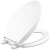 Kohler Cachet Elongated Closed-Front Toilet Seat, Soft Close, Quick Release