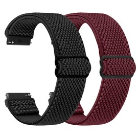 [TumpCez] Elastic Nylon Band, Strap 0.6 inch (16 mm), 0.7 inch (18 mm), 0.7 inch (19 mm), 0.8 inch (20 mm), 0.9 inch (22 mm), 0.9 inch (24