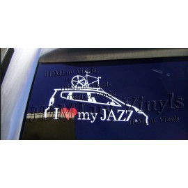 Honda I love my FB6 12-15 Sticker decal JDM Honda civic