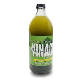 Vinagre De Sidra De Manzana Con Alga Espirulina Y Chlorella                                                                                           