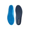 Meltonian Player Polyurethane PU Contoured Insoles, Blue and Black (11/12