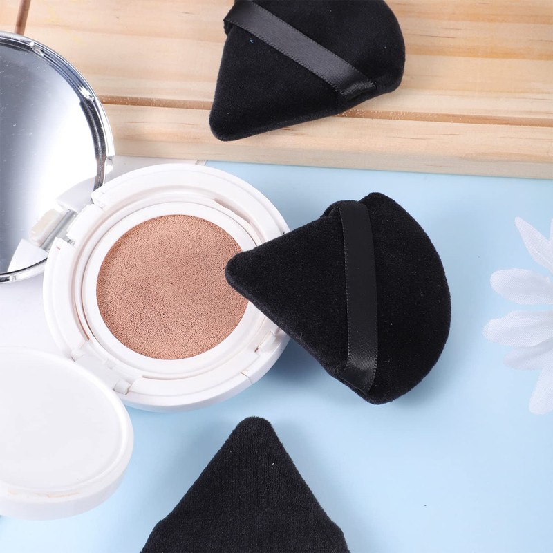 Pimoys 6 Pieces Powder Puff Face Soft Triangle for Loose