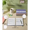 Lined Spiral Journal Notebook, A5 Hardcover Spiral Journals for Women