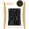 Annie Elastic Band 250ct Black
