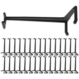 Veemoon 100pcs Fruit Tree Limb Spreaders, Tree Branch Support Tool Adjustable Plant Branch Benders Small Fruit Puller for Agriculture and Bonsai Pots - Black