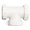 Plumb Pak PP55-6W 3-Way Drain Coupling Tee with Reducing Washer,