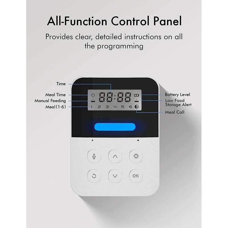 PETLIBRO NEW 6L Automatic Cat Pet Feeder Dispenser Programmable with