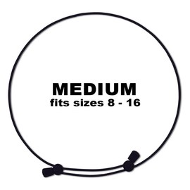 The Original Croptuck: Lightweight Adjustable Band for Crop Tops, Tucking, Cropping Oversized Tops, Layering, Shortening Dresses & No-Sew Fashion Hacks:_Black -  Medium