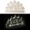 Britesta Wooden Light Arch Decoration with LED Light and Reindeer