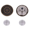 Trimming Shop Jeans Button Hammer on 20mm Brass Tack Fasteners