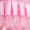 Rosa princesa 4 esquinas Post cama cortina dosel mosquitero, Rosado, Queen