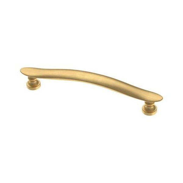 5" Elegant Luxe Pull Bayview Brass