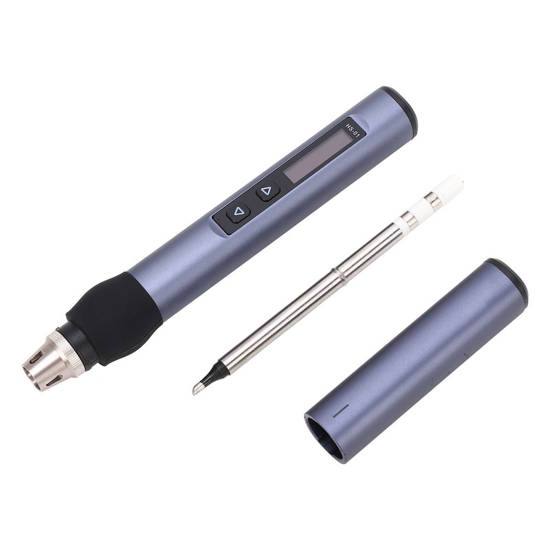 Electric Soldering Iron Kit Digital Display Temperature Adjustable Fast Heating