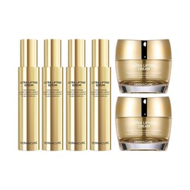 Dermacure Ultra Lifting Serum 80ml x4 + Lifting Cream 50ml x2 / 더마큐어 울트라 리프팅 세럼 80ml x4+ 리프팅 크림 50ml x2