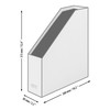Rossler Soho A4 85mm Magazine Box - Red