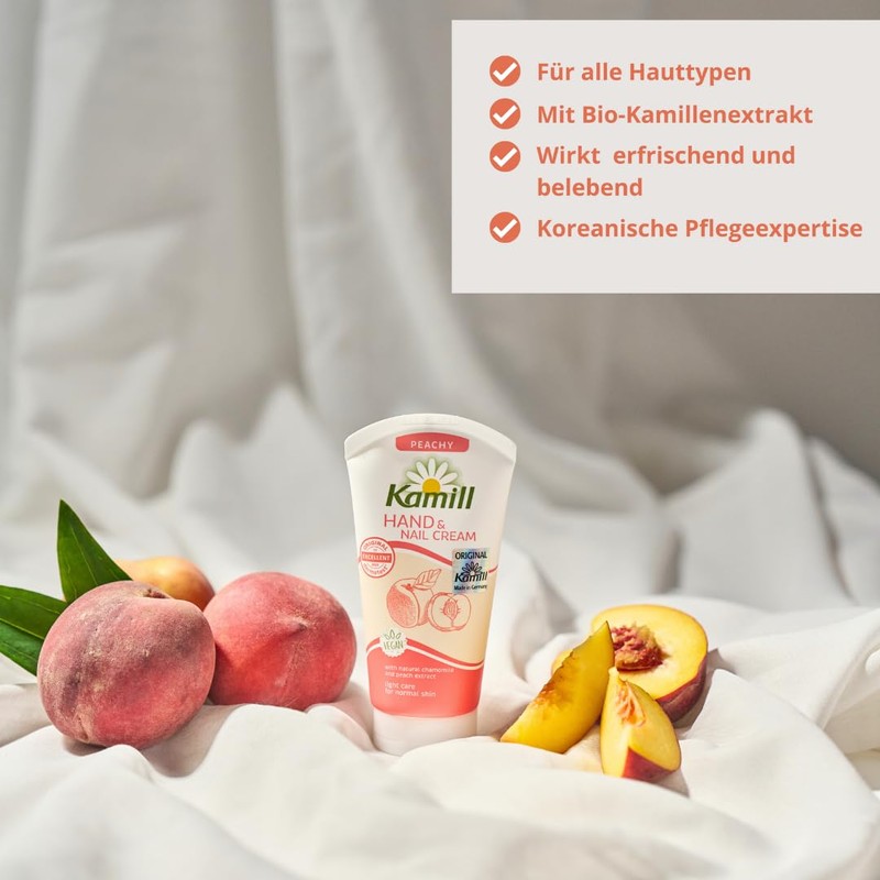 Kamill x Korea Hand & Nail Cream Peachy | Organic