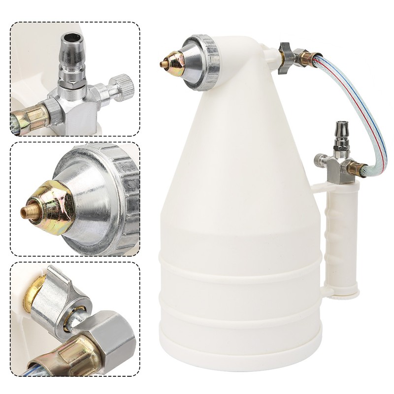 3000cc Cement Mortar Sprayer Hopper Stucco Concrete Spray Gun Wall