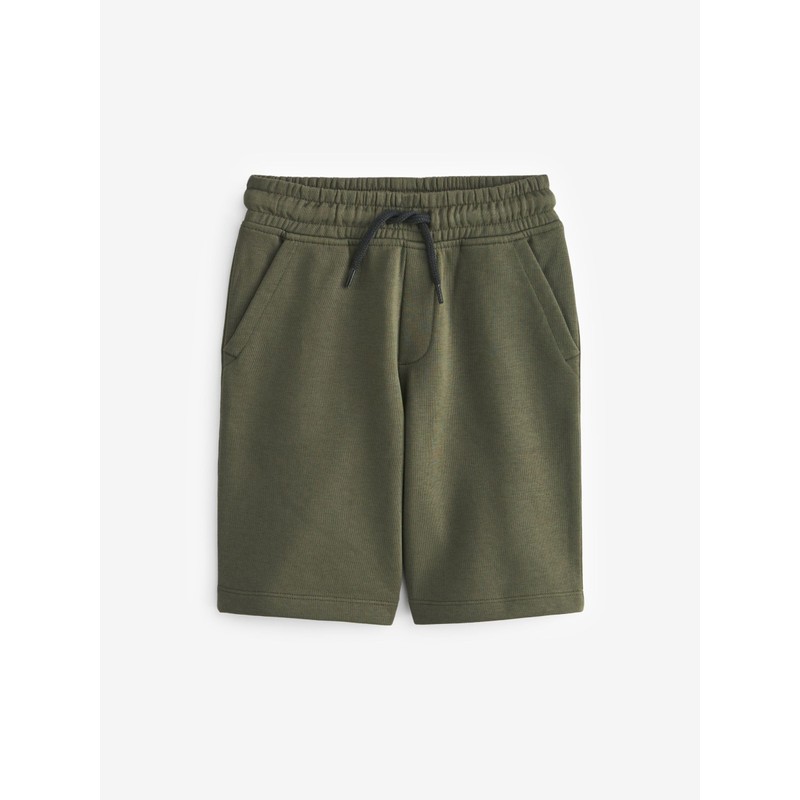 NEXT Basic Jersey Shorts - Pack of 4, Black/Navy Blue