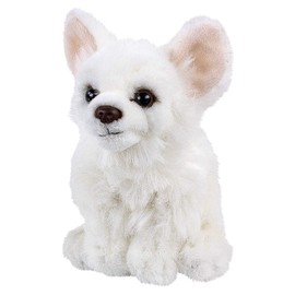 Teddys Rothenburg Uni-Toys Chihuahua Cuddly Toy 17 cm Sitting White Plush Chihuahua Plush Dog