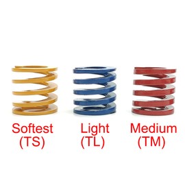 ODO LUCK 3PCS Spring Mod Kits for THRUSTMASTER T-LCM Pedal, Modification Spring Parts Accessories