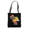 Taco Basketball Dunking Slam Dunk Funny Sports Fan Gift Tote