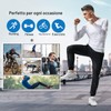 MEETYOO Maglietta Compressione Uomo, Maglie Maniche Lunghe/Corta T Shirt Sportiva