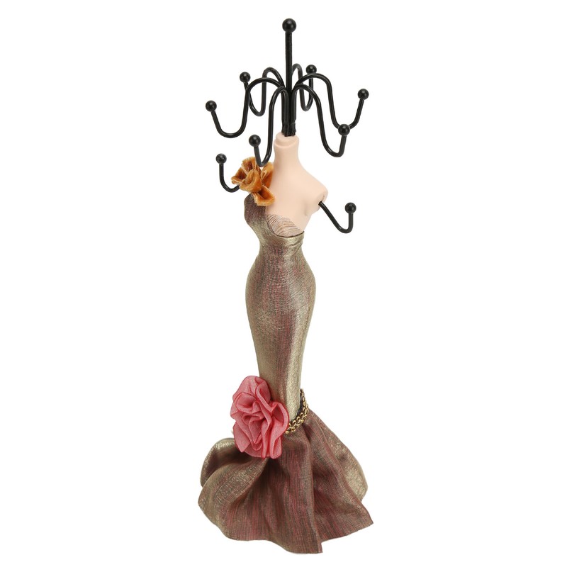 Jewelry Display Stand Ring Necklace Holder Model Figurine Home Decoration