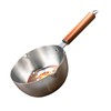 Milk Warmer Pot Stainless Steel Prevent Sticking Wooden Handle Thickened
