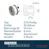 Turmberg3D - 2x GT2 Timing Belt Wheels / Pulley Drive