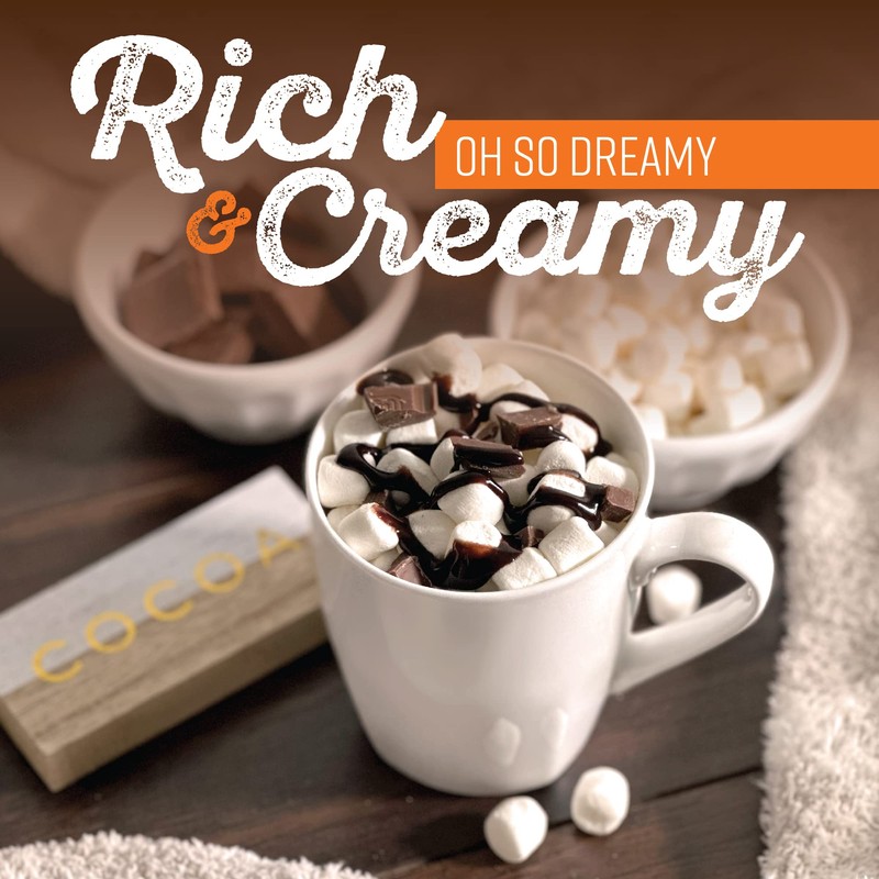 Two Rivers Coffee Hot Chocolate Pods Single Serve Cocoa Variety