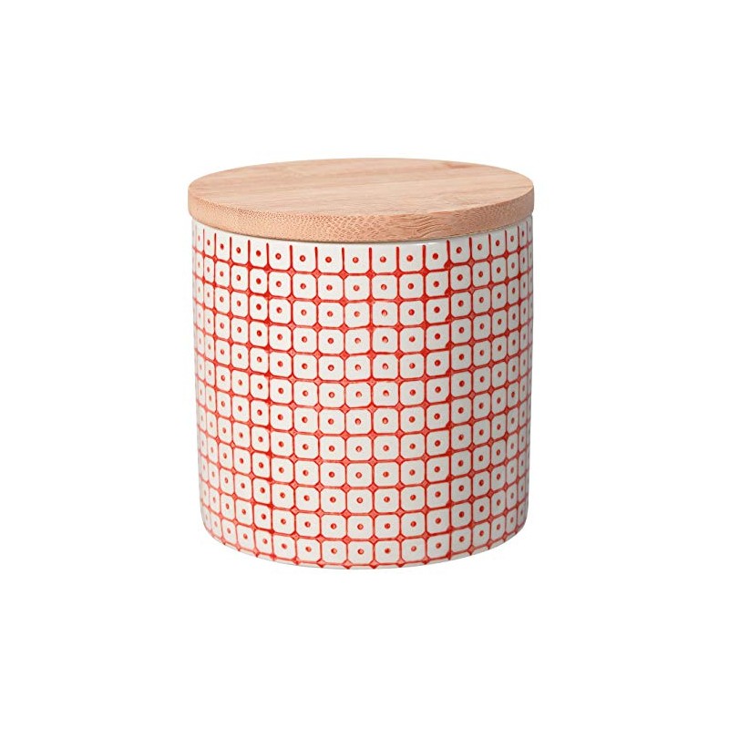 Bloomingville Carla Tin Black, red