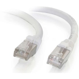 UD_C2G-30ft Cat6 Snagless Shielded (STP) Network Patch Cable - White