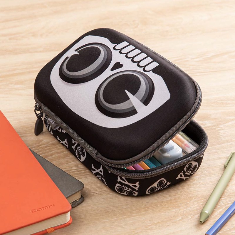 ZIPIT Calavera Estuche para lápices para niños | Estuche de