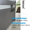 Imicsun Lockable Med Storage Box Keys, Large Charcoal Gray Family