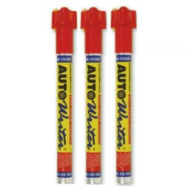 USC AutoWriter,wet markers pens,body shop,Yellow,Pi - Red