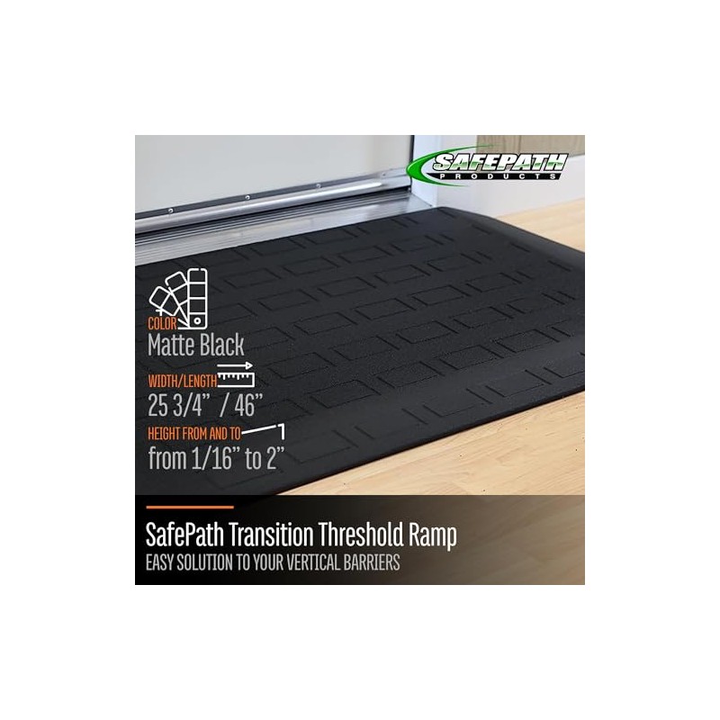 EZ Edge Transition Threshold Ramp - 2" H x 25-3/4"