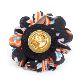 Umo Lorenzo Paisley Lapel Pins for Men - Flower Pin Suit Accessories + Boutonniere Pins