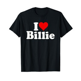 I LOVE HEART BILLIE T-Shirt