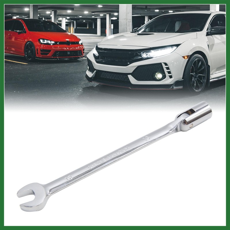 Motoforti 13mm Swivel Head Combination Socket Spanner Wrench Car Repair