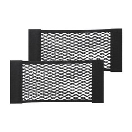 Kofferraum Netztasche, Kofferraum Netz mit Klettverschluss, Strapazierfähige Kofferraumnetz, Auto Aufbewahrungsnetz für Auto/SUV 60X25cm 2 Stück