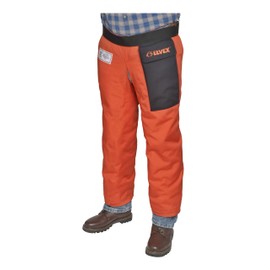 Elvex - WELJE9136Z JE-9136Z ProChapsZ 1000 Denier Wrap Around Calf Protection with Zipper, 36" Length from Waist, Orange